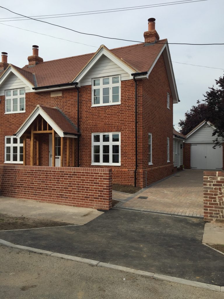 New builds for a Suffolk Village